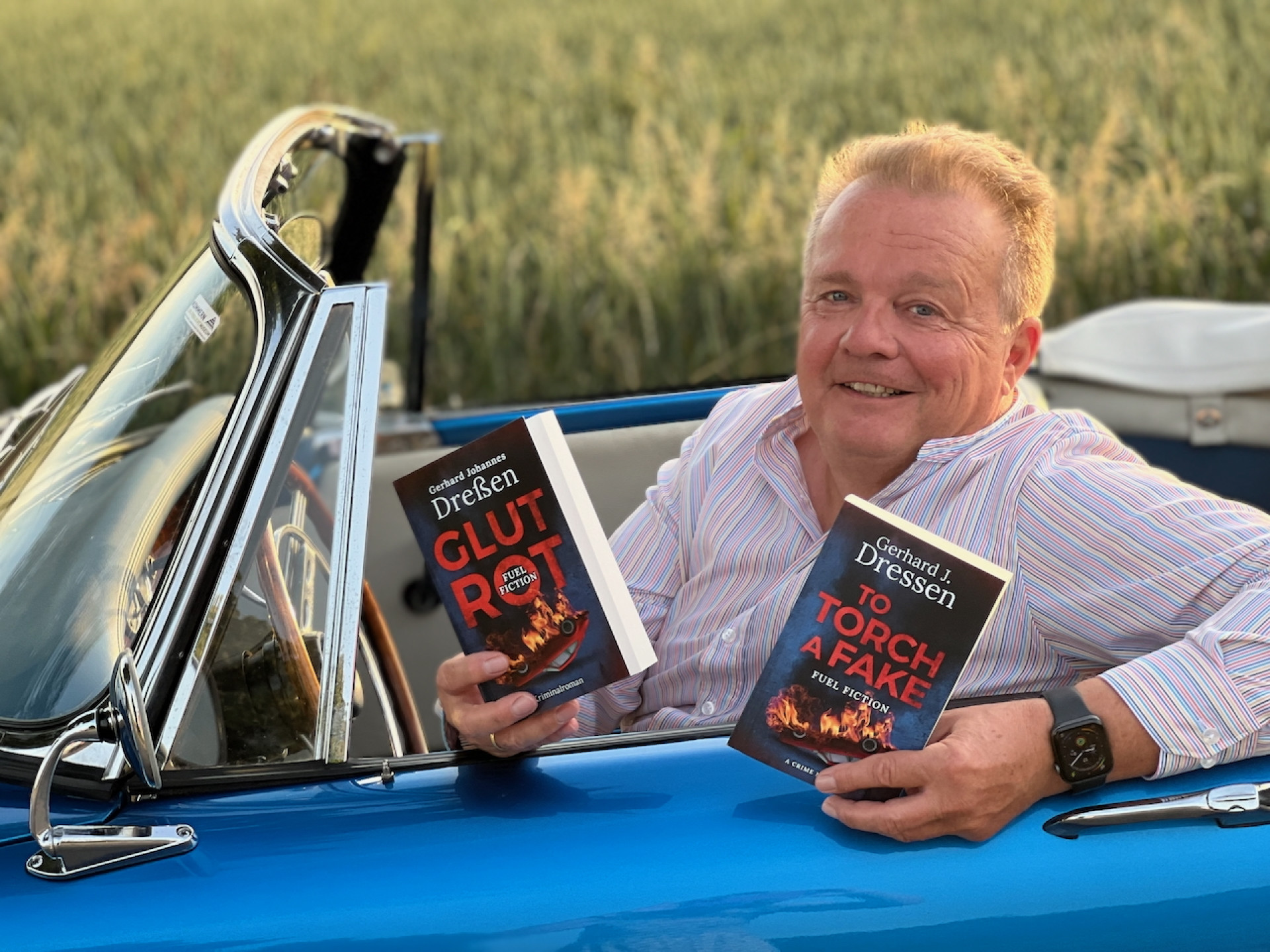 Der Krimi 'Glut Rot' wird vom Roman zum Podcast-Hörbuch